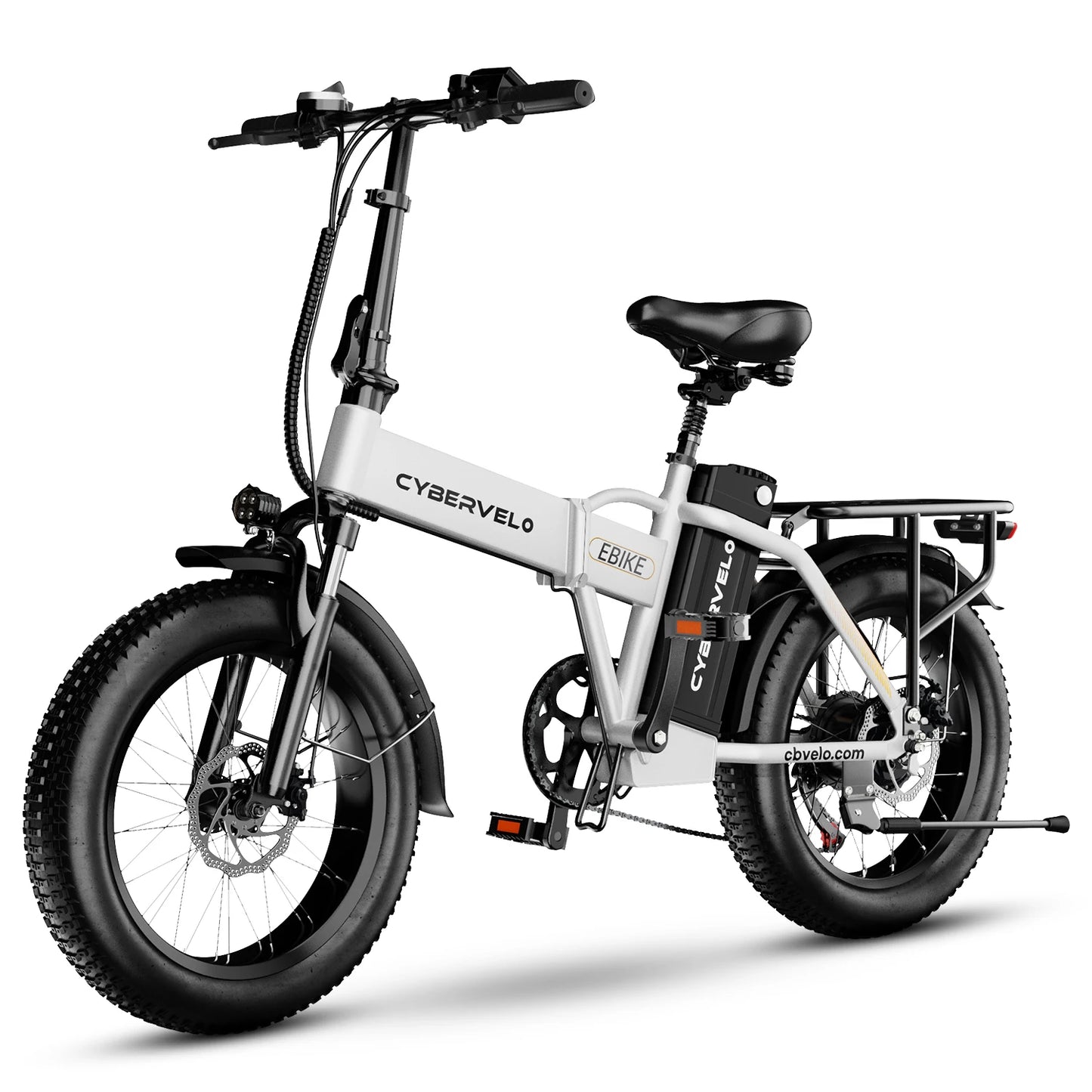 CYBERVELO Electric Fat Tire Off Road Foldable Bike EK4 EK5