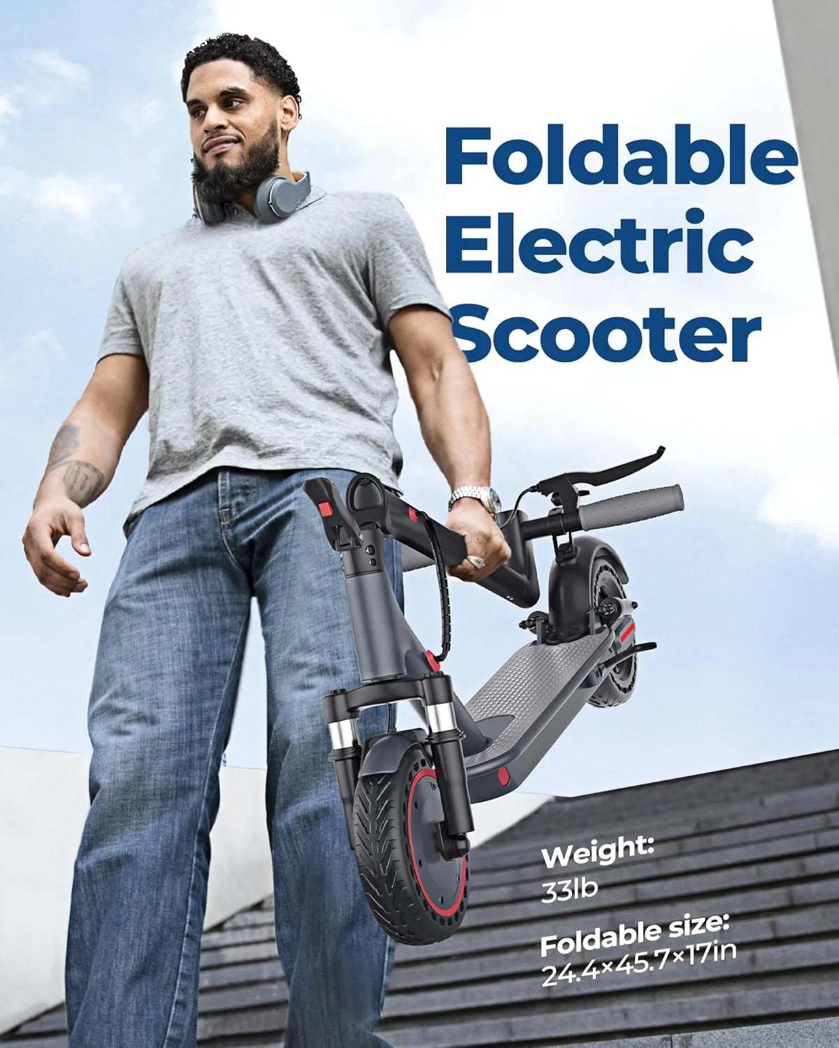 AOVOPRO AP07 Electric Scooter With App Control 19mph