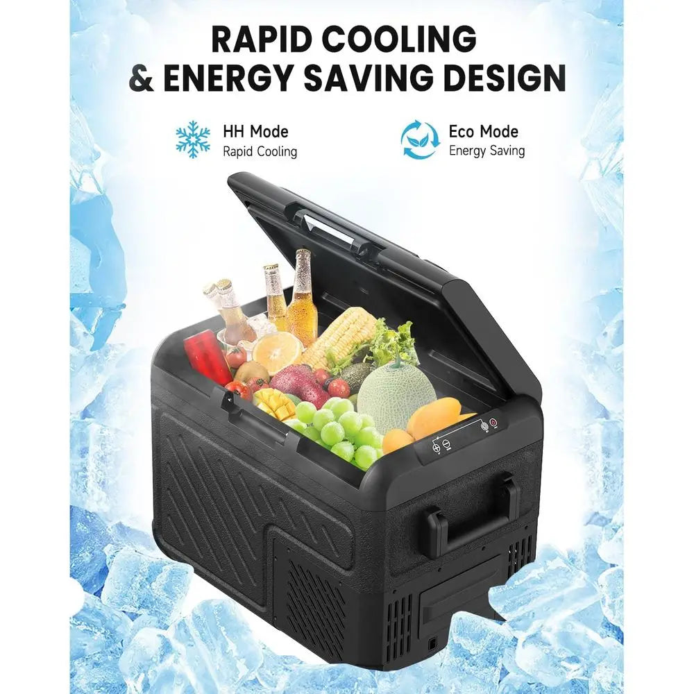Portable Freezer Cooler With Compressor, 12V And 24V DC And AC 110 240V