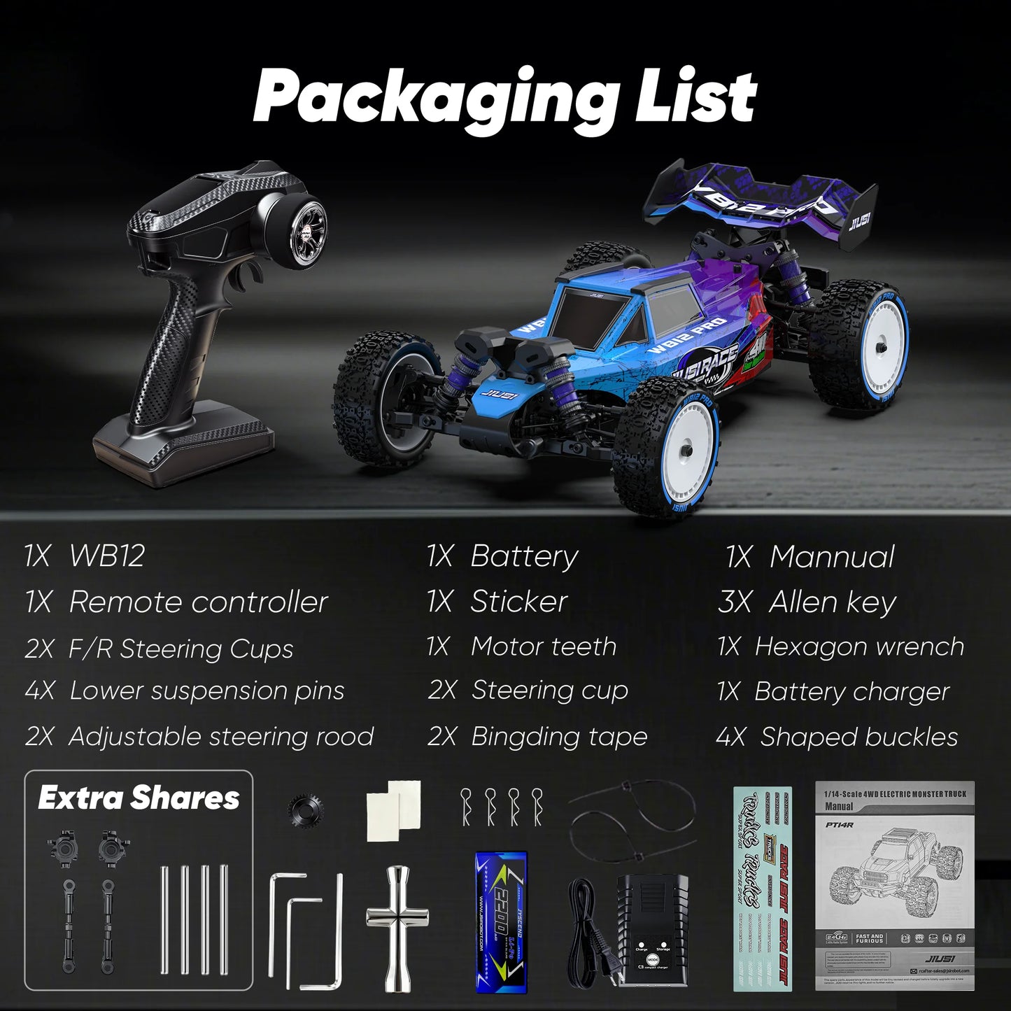 Off-Road Brushless RC Car 3600KV Pro Grade For Enthusiasts
