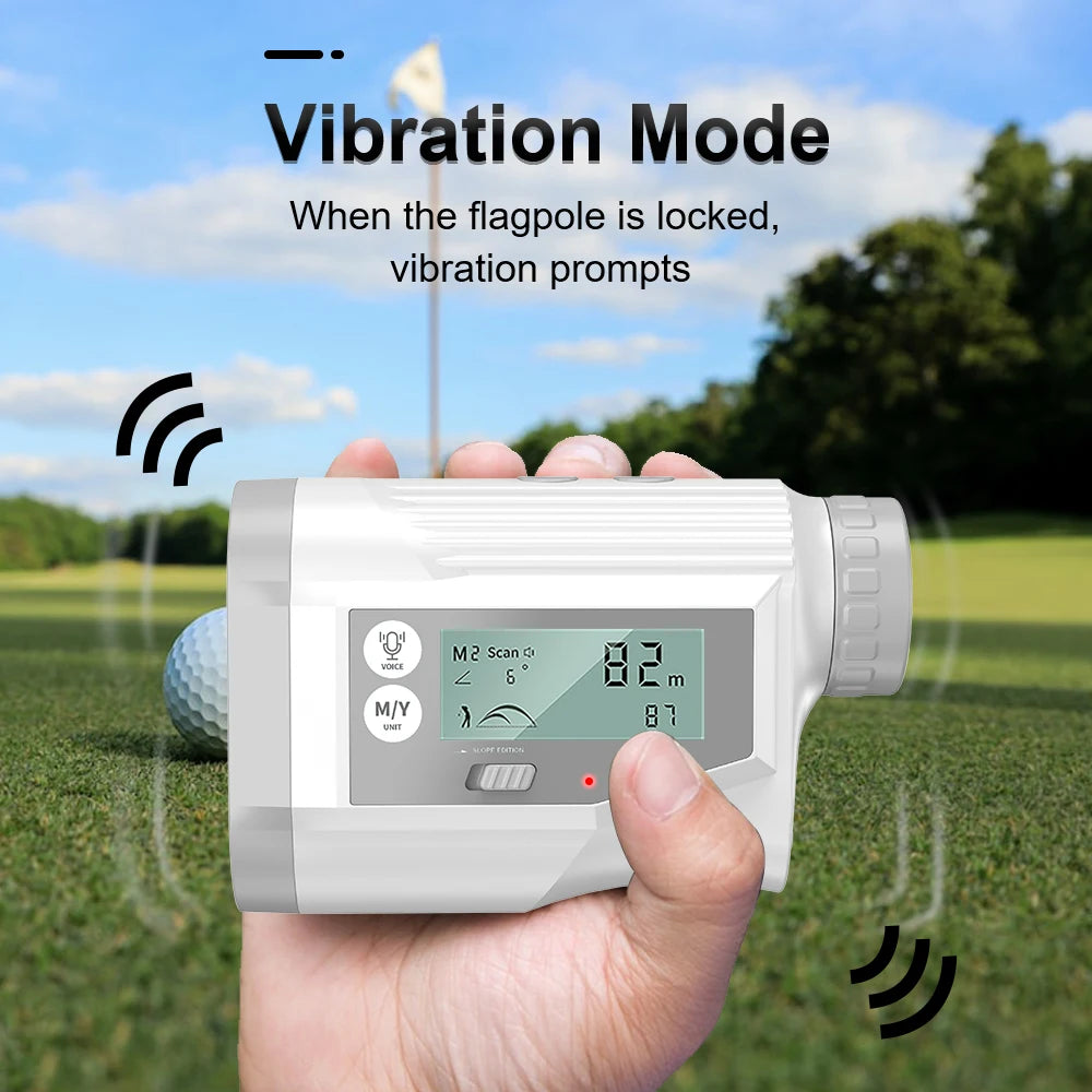 Nohawk Golf Laser Rangefinder With Voice And Slope Compensation