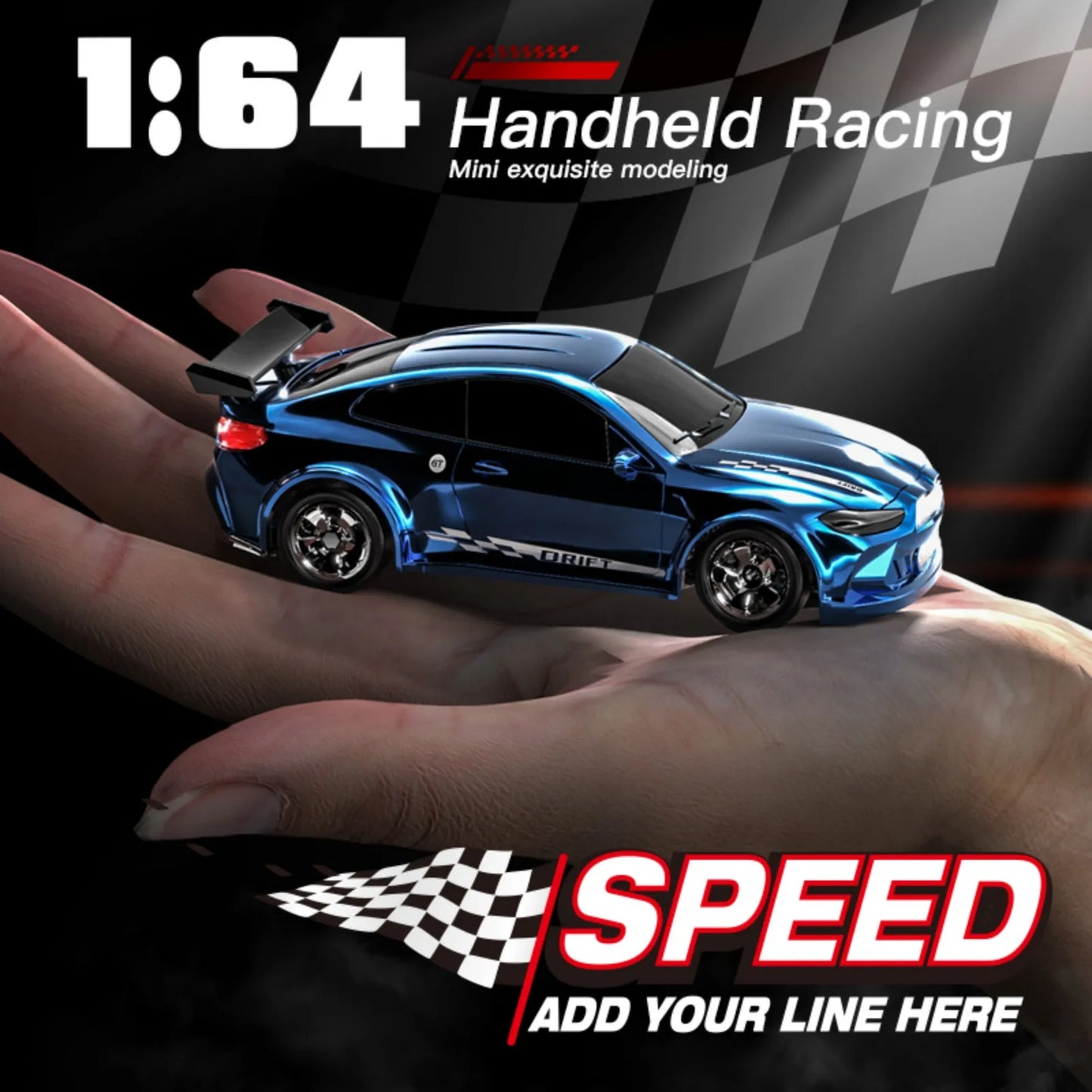 Fremego 4WD RC Drift Car Remote Control Toy Racing Desk