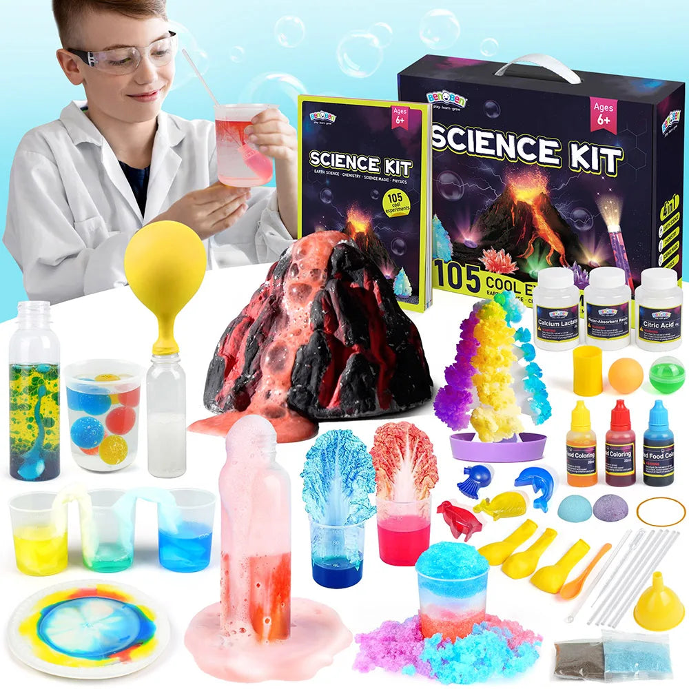 Science Kits for Kids 105 Experiments STEM Educational Toy Gift