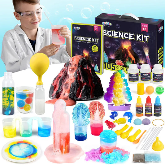 Science Kits for Kids 105 Experiments STEM Educational Toy Gift