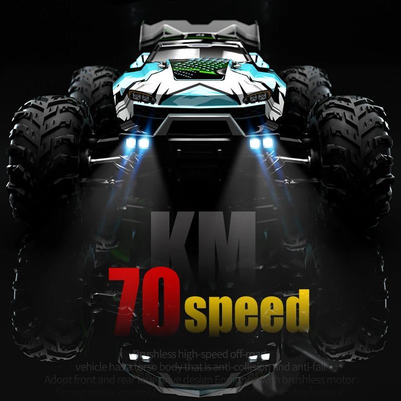 WLtoys 16101 Pro 4WD RC Car With LED Lights Monster