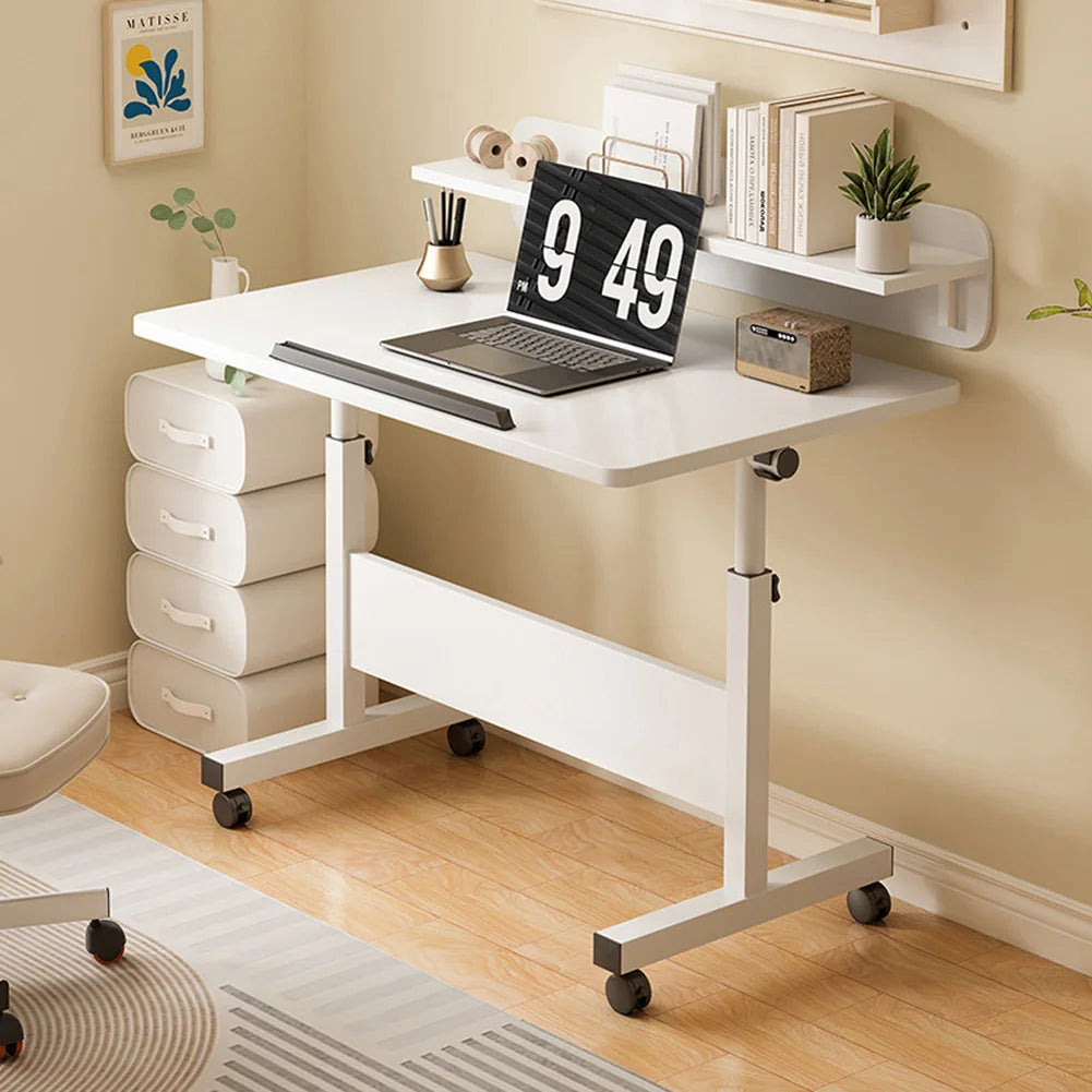 TWISTER.CK Adjustable Height Mobile Standing Desk with Wheels