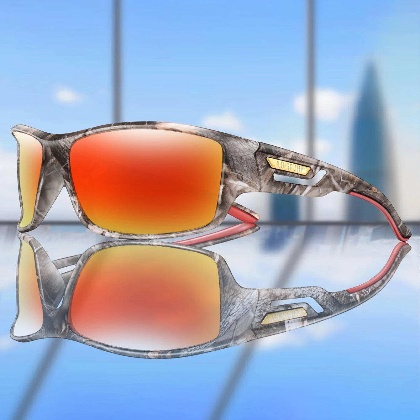 Polarized Fishing Sunglasses for Men UV400 Lens Outdoor Wear