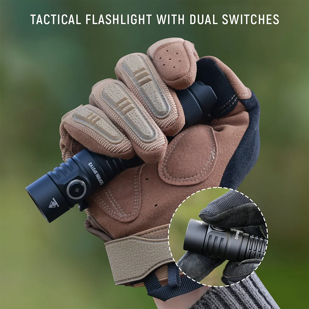 Sofirn SP31 V3.0 Powerful Tactical Flashlight With Dual Switch