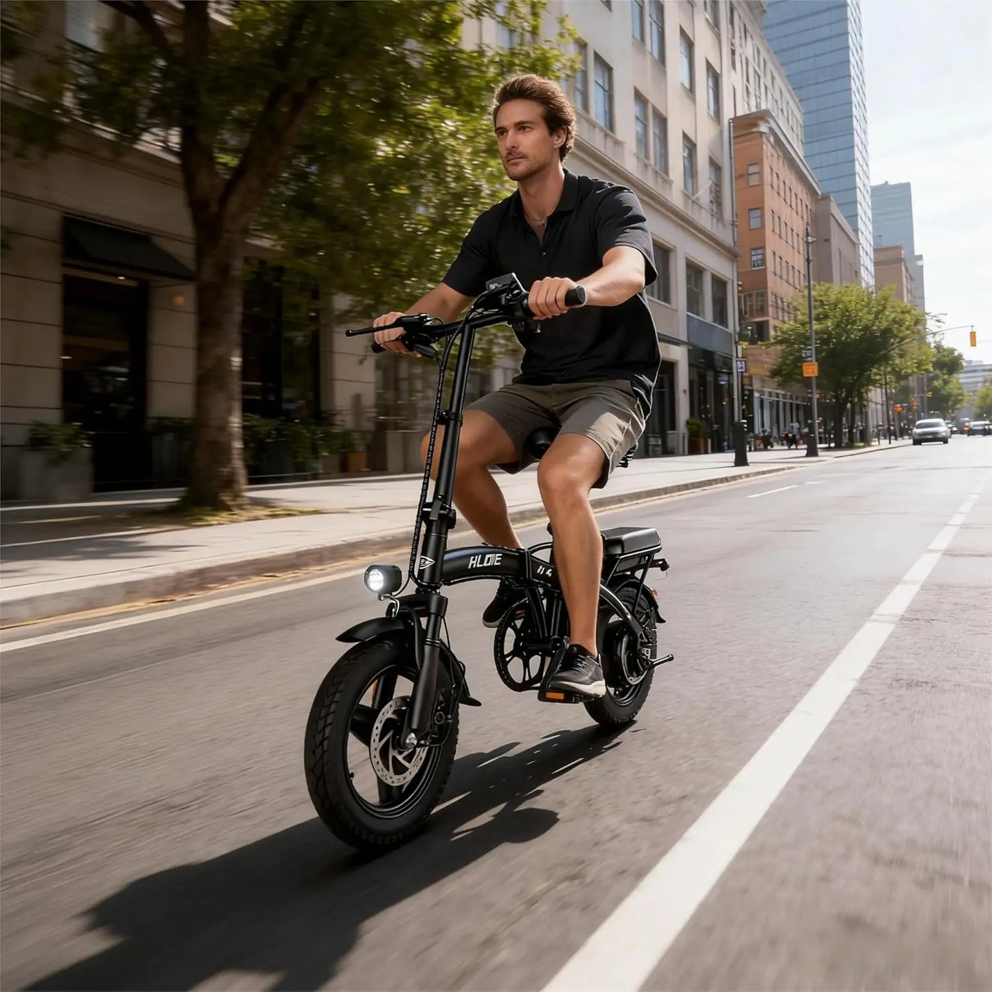 Folding Electric Bike For Adults With 500W Peak Motor