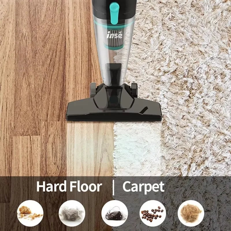 INSE Corded Vacuum Cleaner R3S R6X ThreeInOne Handheld