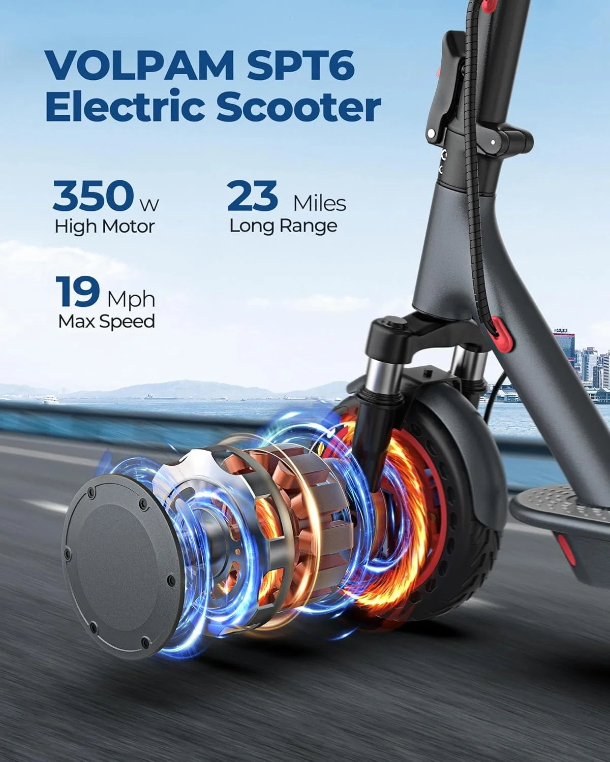 AOVOPRO AP07 Electric Scooter With App Control 19mph