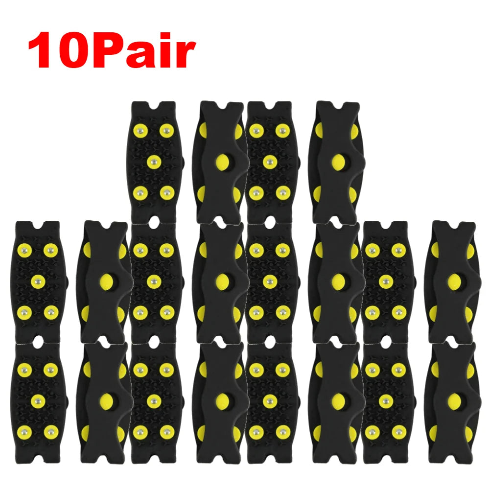 Five Stud Anti Slip Crampons Snow Claw for Winter Walking and Hiking