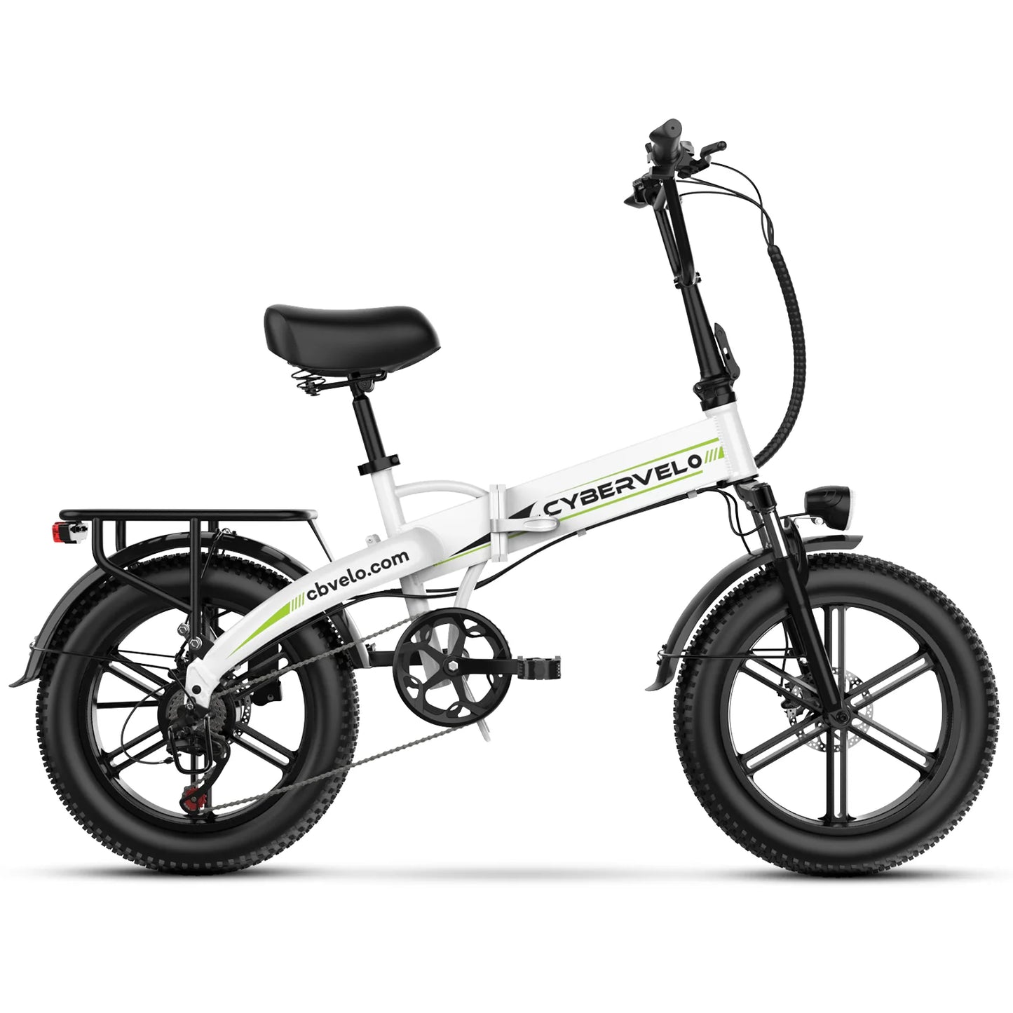 CYBERVELO Electric Fat Tire Off Road Foldable Bike EK4 EK5