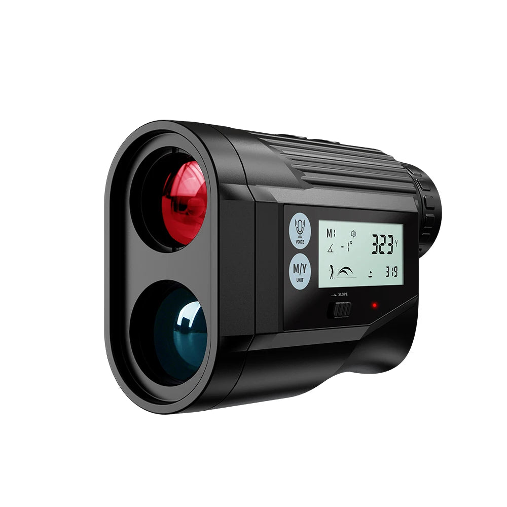 REVASRI Golf Rangefinder With Angle Switch Voice Prompts Side Display
