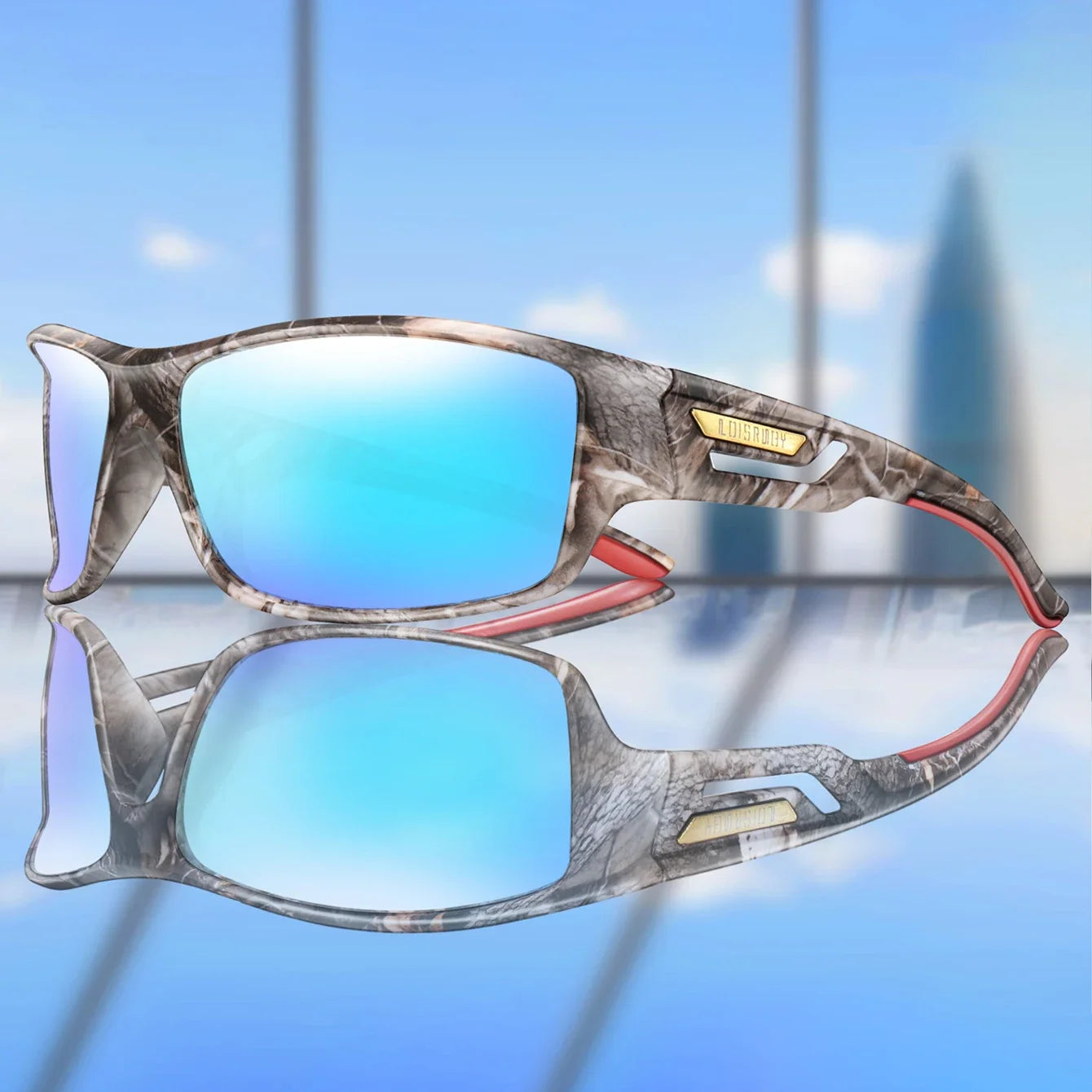 Polarized Fishing Sunglasses for Men UV400 Lens Outdoor Wear