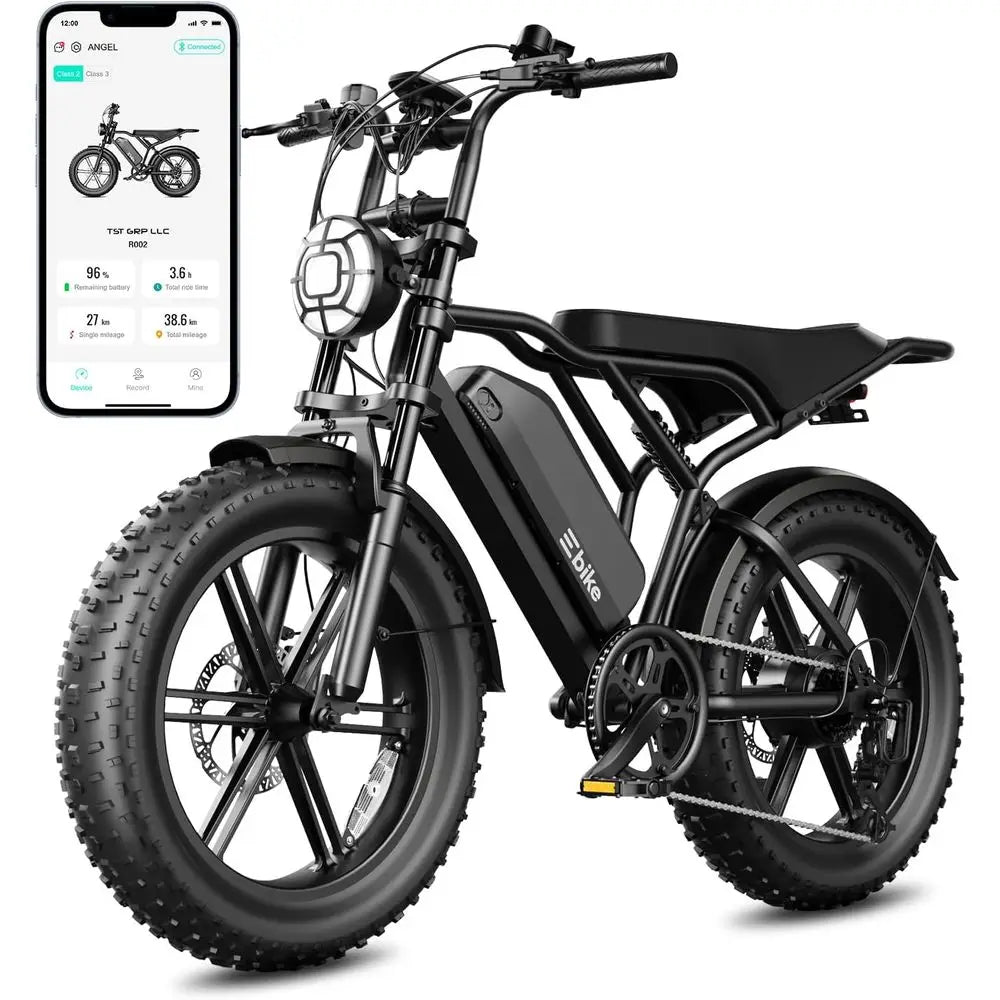 TST 1500W Electric Bike For Adults With 60 Miles Range