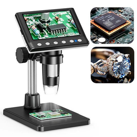 Hayve Digital Microscope 1000X With 8 LEDs And PC View