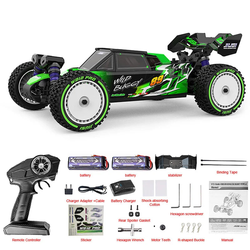 JIUSI WB12 PRO OneToTwelve RC Vehicle 4WD Brushless Off Road