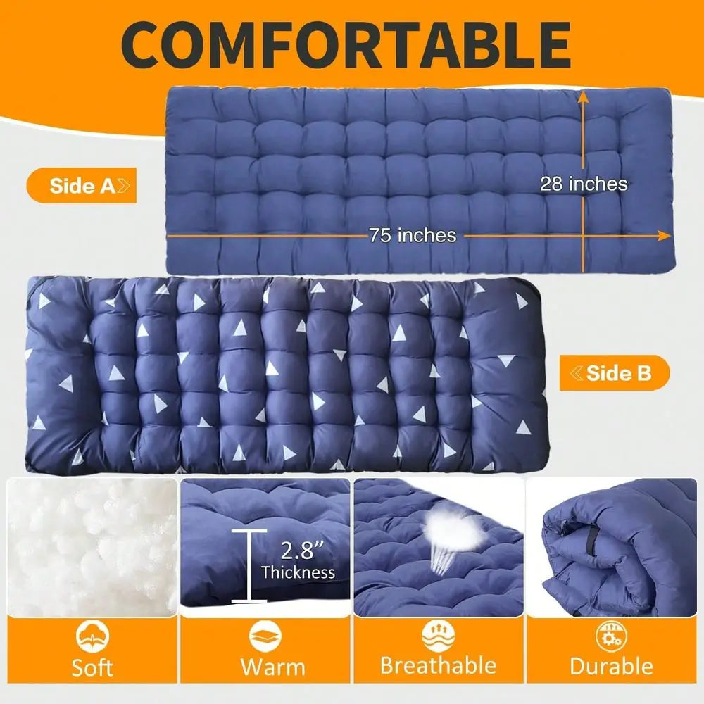 XMSJ Camping Cot With Mattress Sturdy Comfort Up To 450LB
