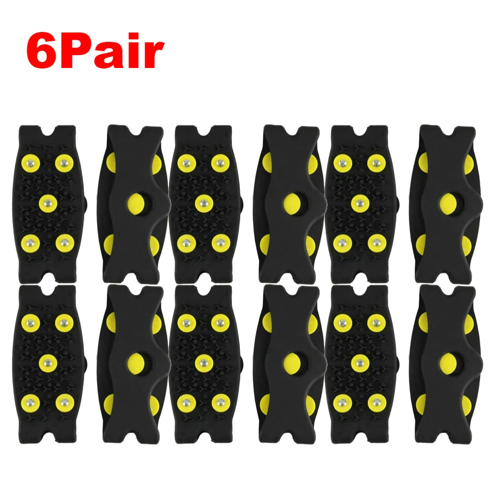 Five Stud Anti Slip Crampons Snow Claw for Winter Walking and Hiking
