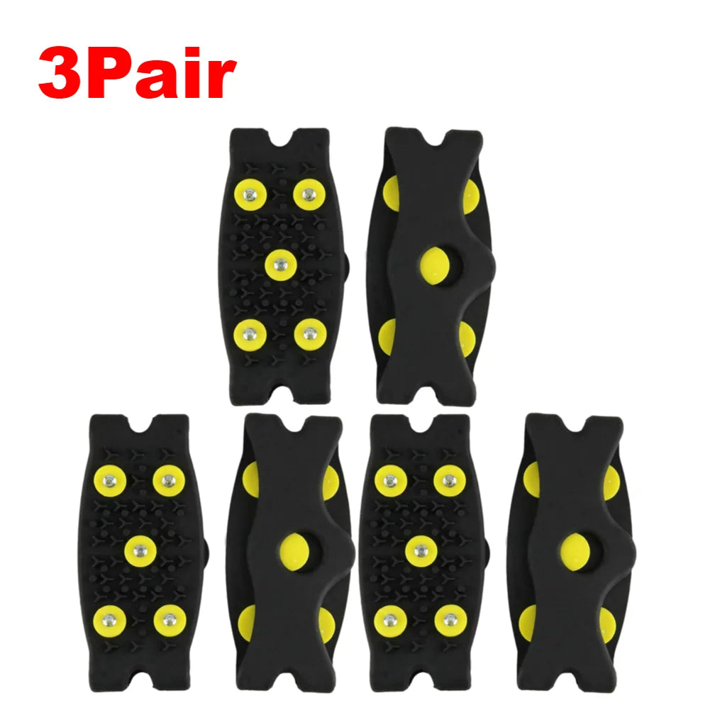 Five Stud Anti Slip Crampons Snow Claw for Winter Walking and Hiking