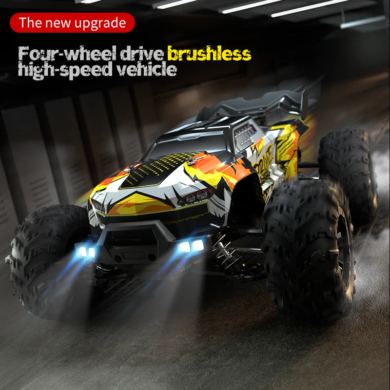 WLtoys 16101 Pro 4WD RC Car With LED Lights Monster