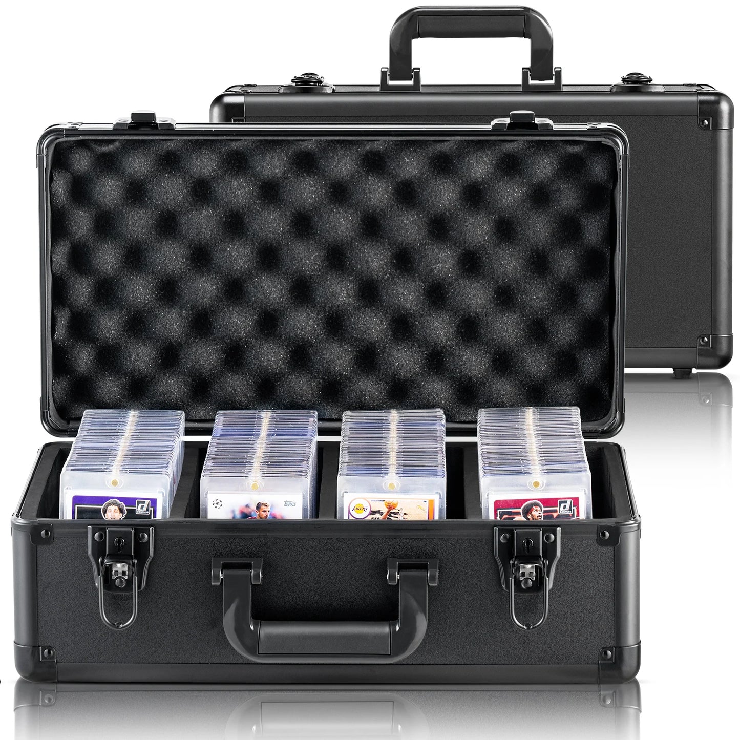 SucceBuy Graded Card Storage Box 4 Or 5 Slots Lock