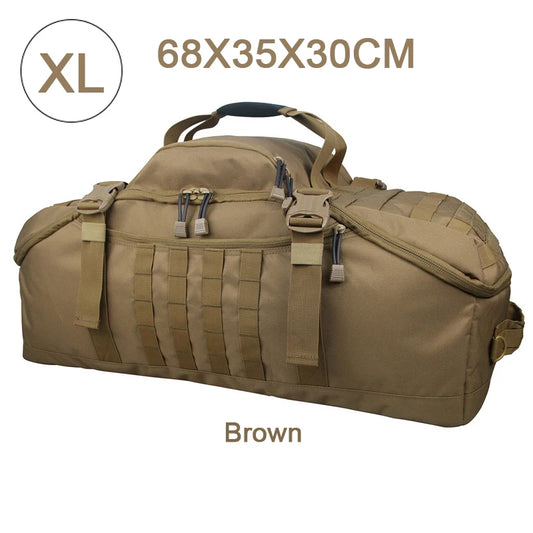 LQARMY 3 Way Duffle Bag Backpack Crossbody