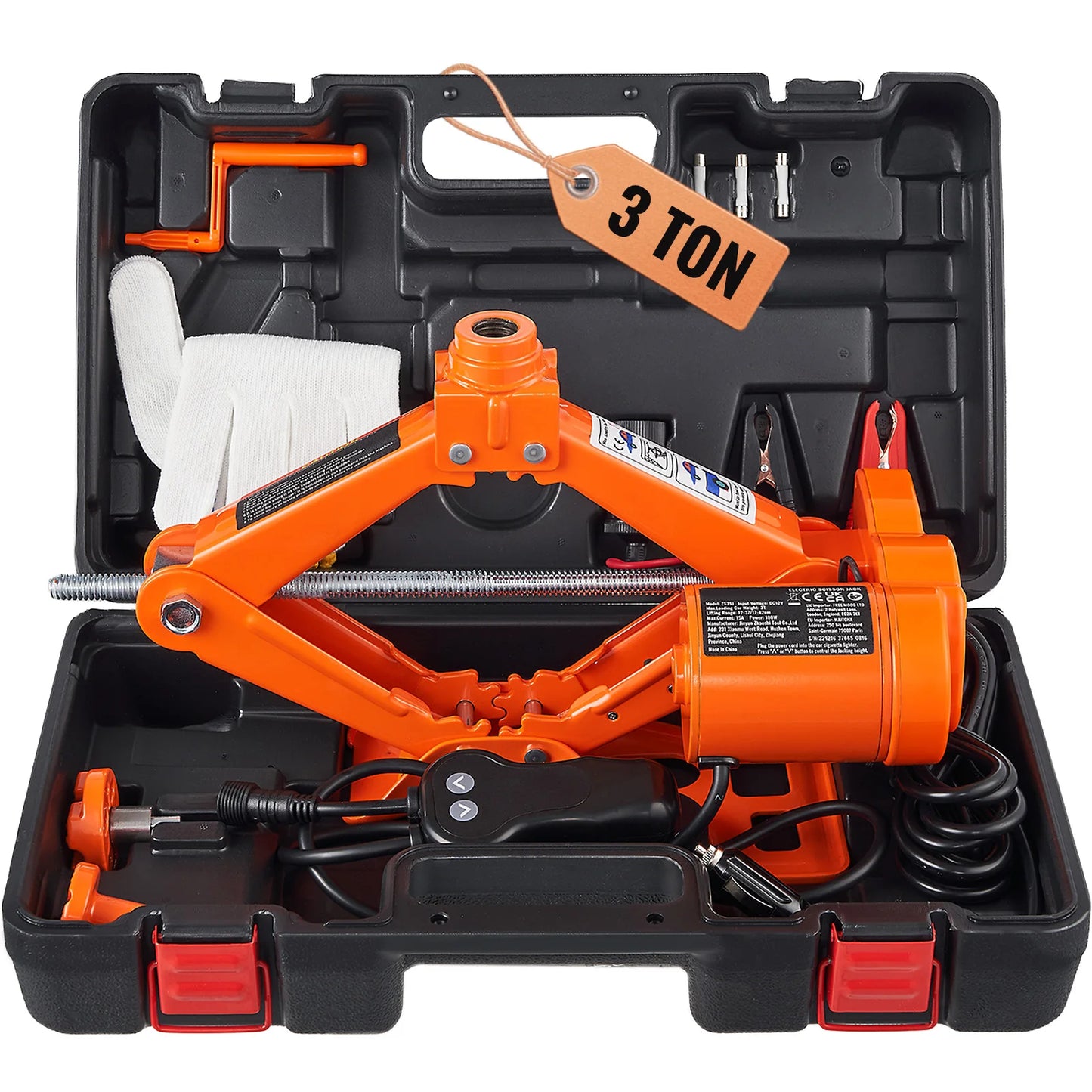 Succebuy Electric Car Jack 3T With Electric Impact Wrench