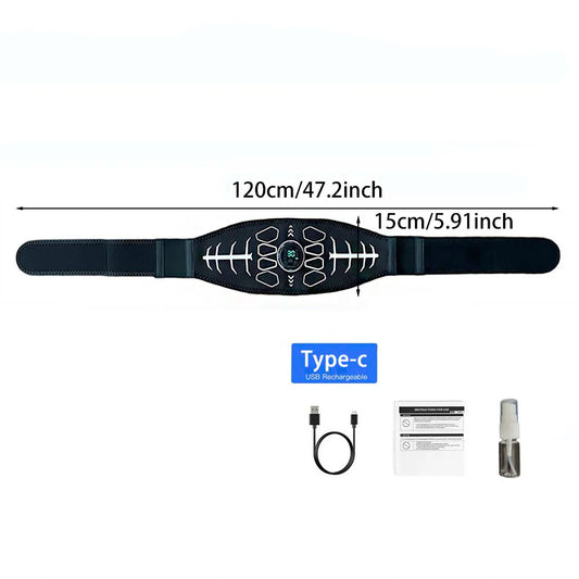 Brangdy Abdominal Toning Belt EMS Muscle Stimulator Abs Trainer