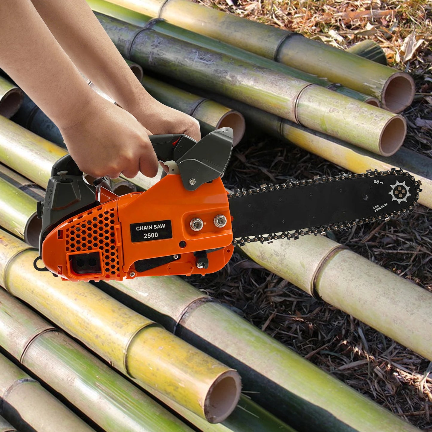 Top Handle Gasoline Chainsaw Two Stroke Engine