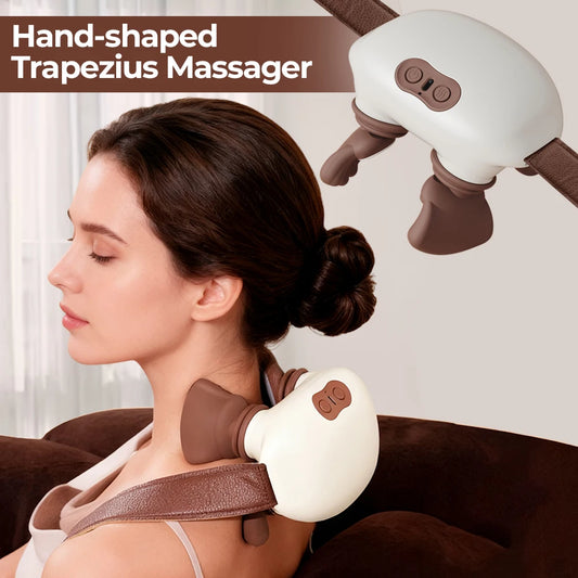 Foreverlily Bionic Neck And Shoulder Massager Pro Deep Tissue Relief