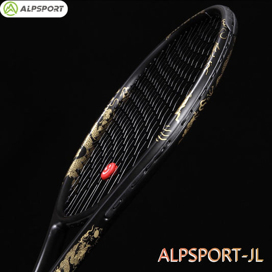 ALPSPORT JL Carbon Fiber Tennis Racket For Students And Teens
