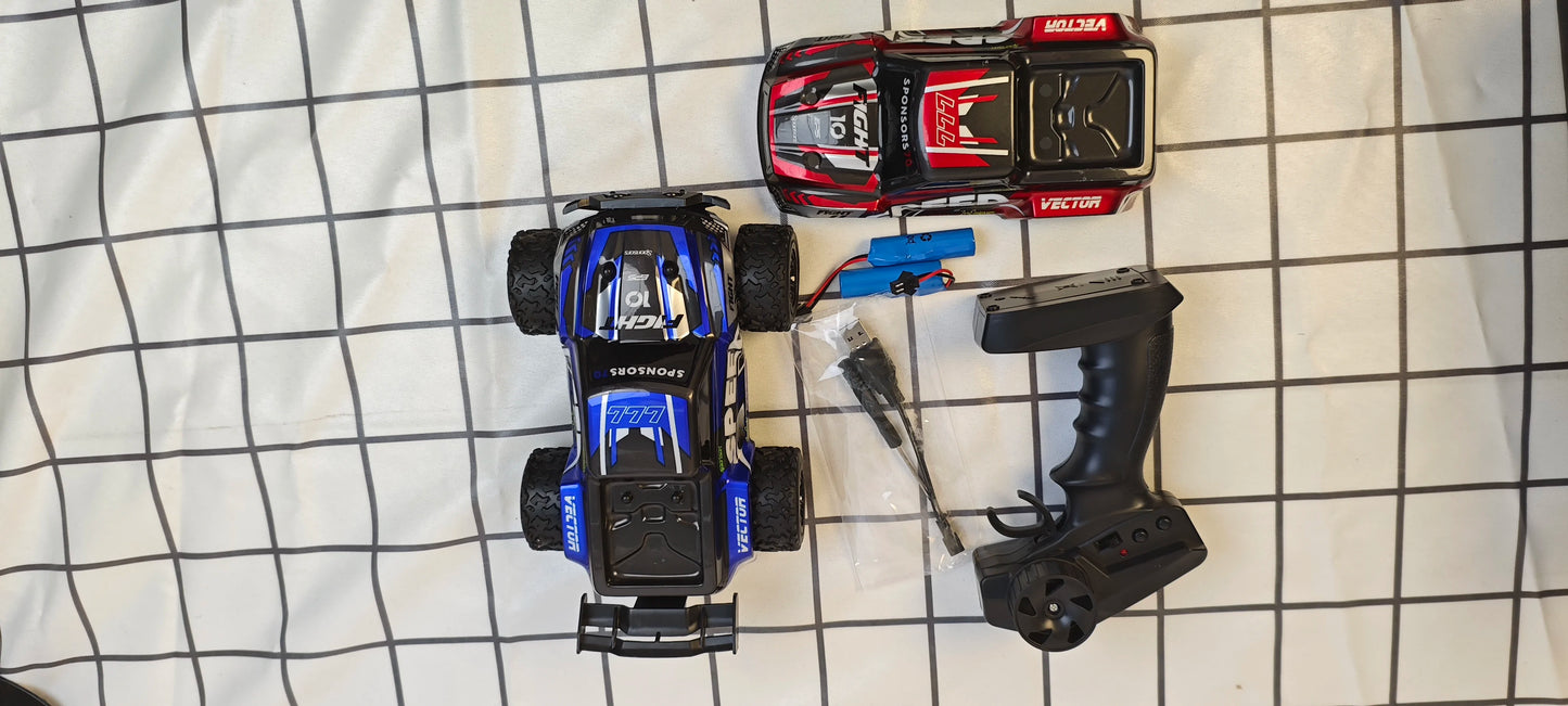 2.4GHz Remote Control Four-Wheel Drive Off-Road Truck With LED Lights