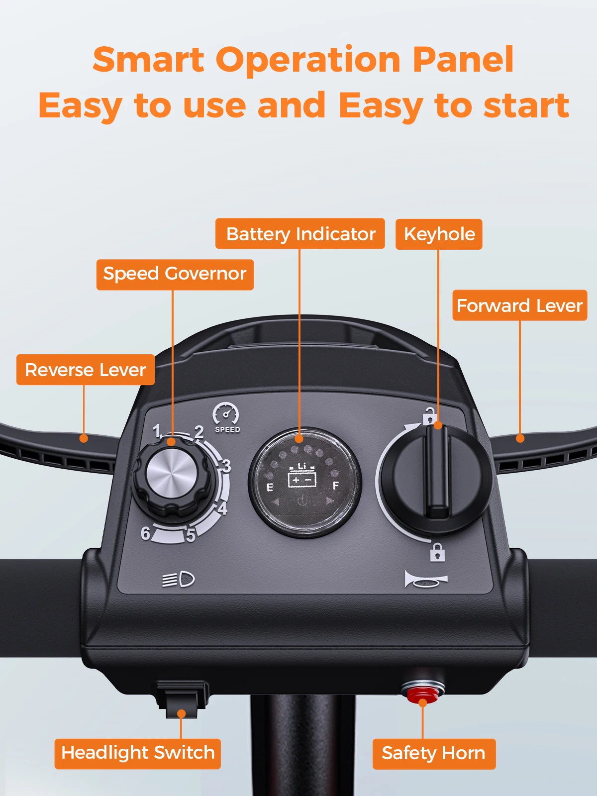 ENGWE Electric Mobility Scooter Dual Battery Folding Design