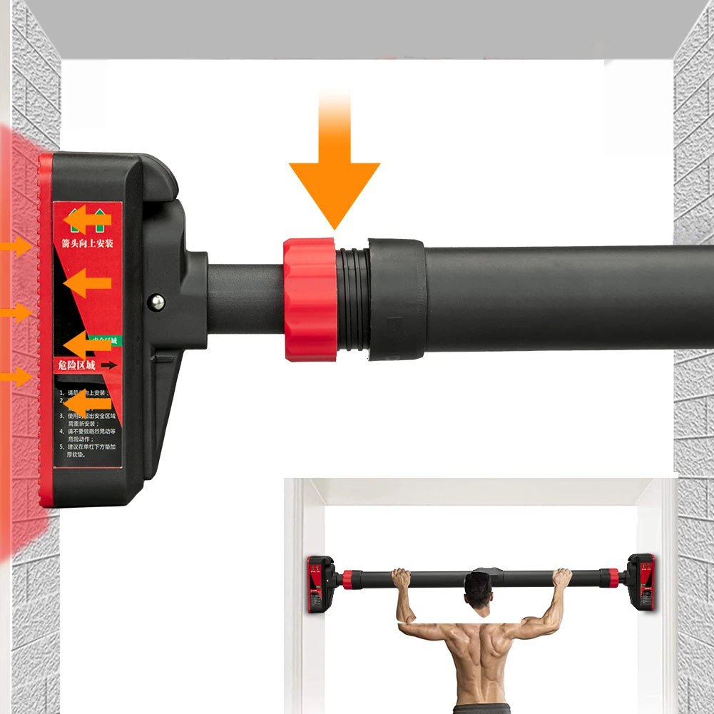TWISTER.CK Strength Training Pull Up Bar With Level Gauge For Doorway