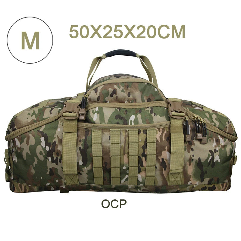 LQARMY Outdoor Molle Tactical Backpack for Hiking and Travel