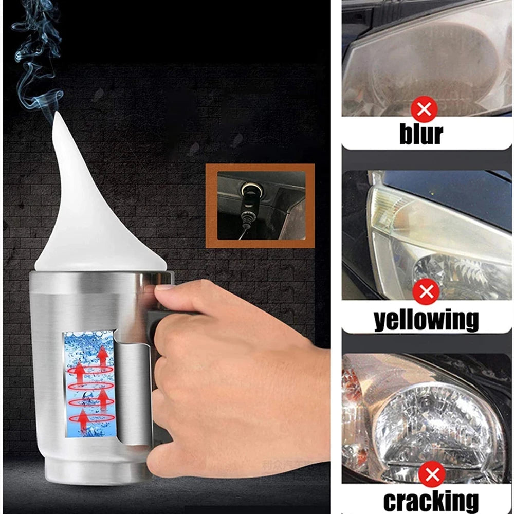 Headlight Polishing Kit for Auto Restoration 300ml Polish