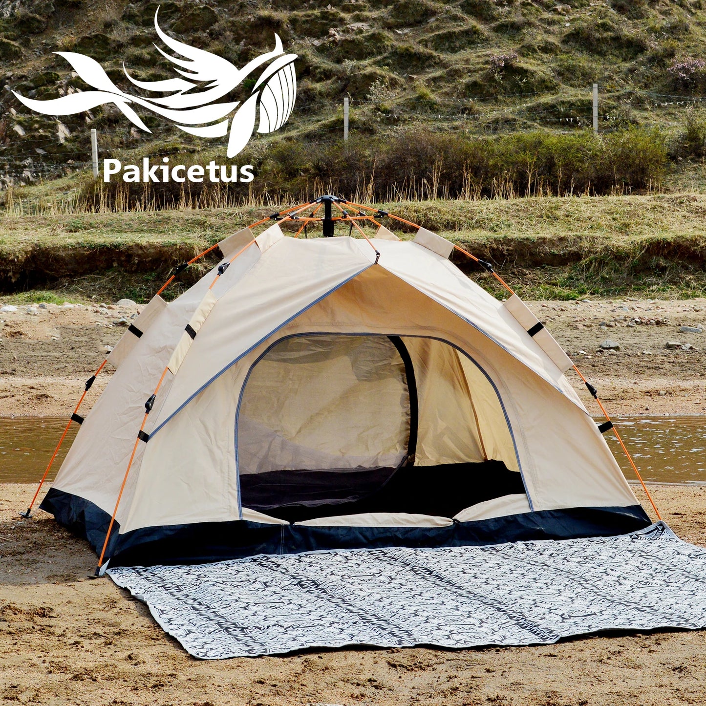 Pakicetus Instant Tent Portable Sun Rain Shelter For Beach Camping