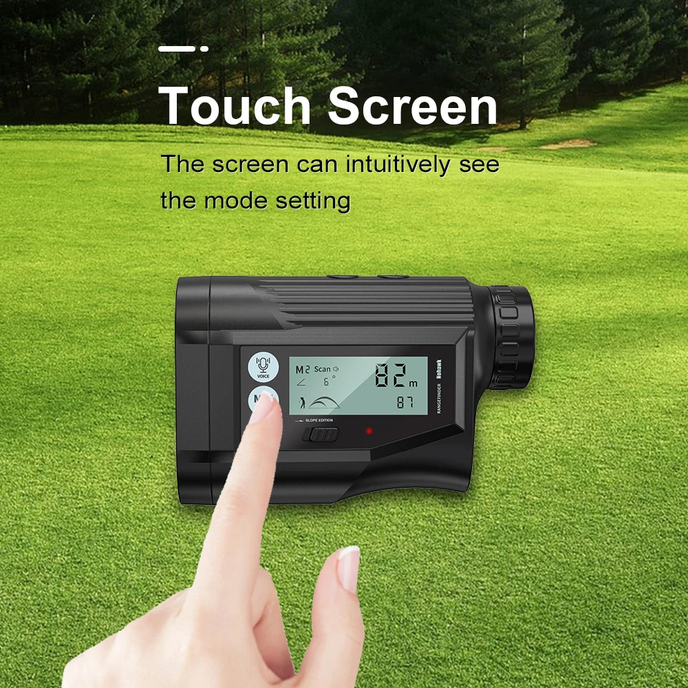 Nohawk Golf Laser Rangefinder With Voice And Slope Compensation