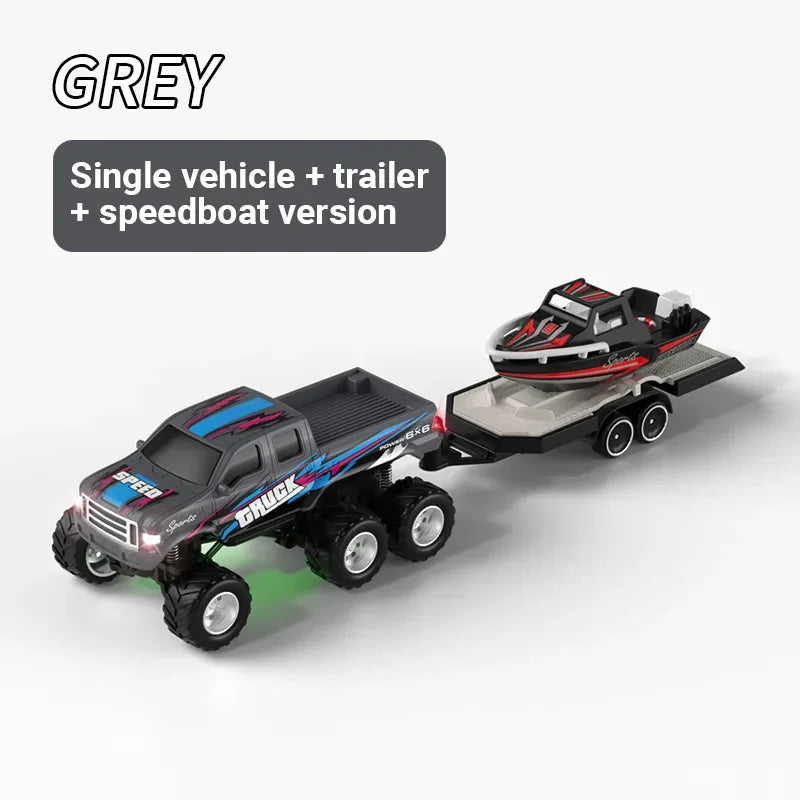Kmoist Mini Desktop RC Car Off Road Drift Vehicle Lights
