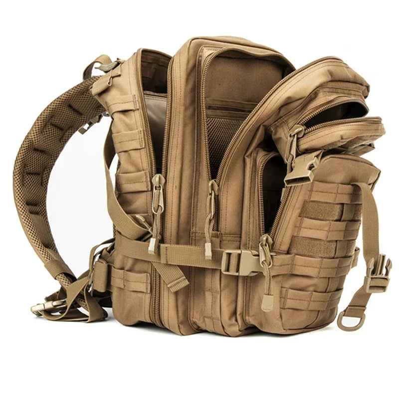 LQARMY Tactical Molle Backpack For Travel Camping Hunting Hiking