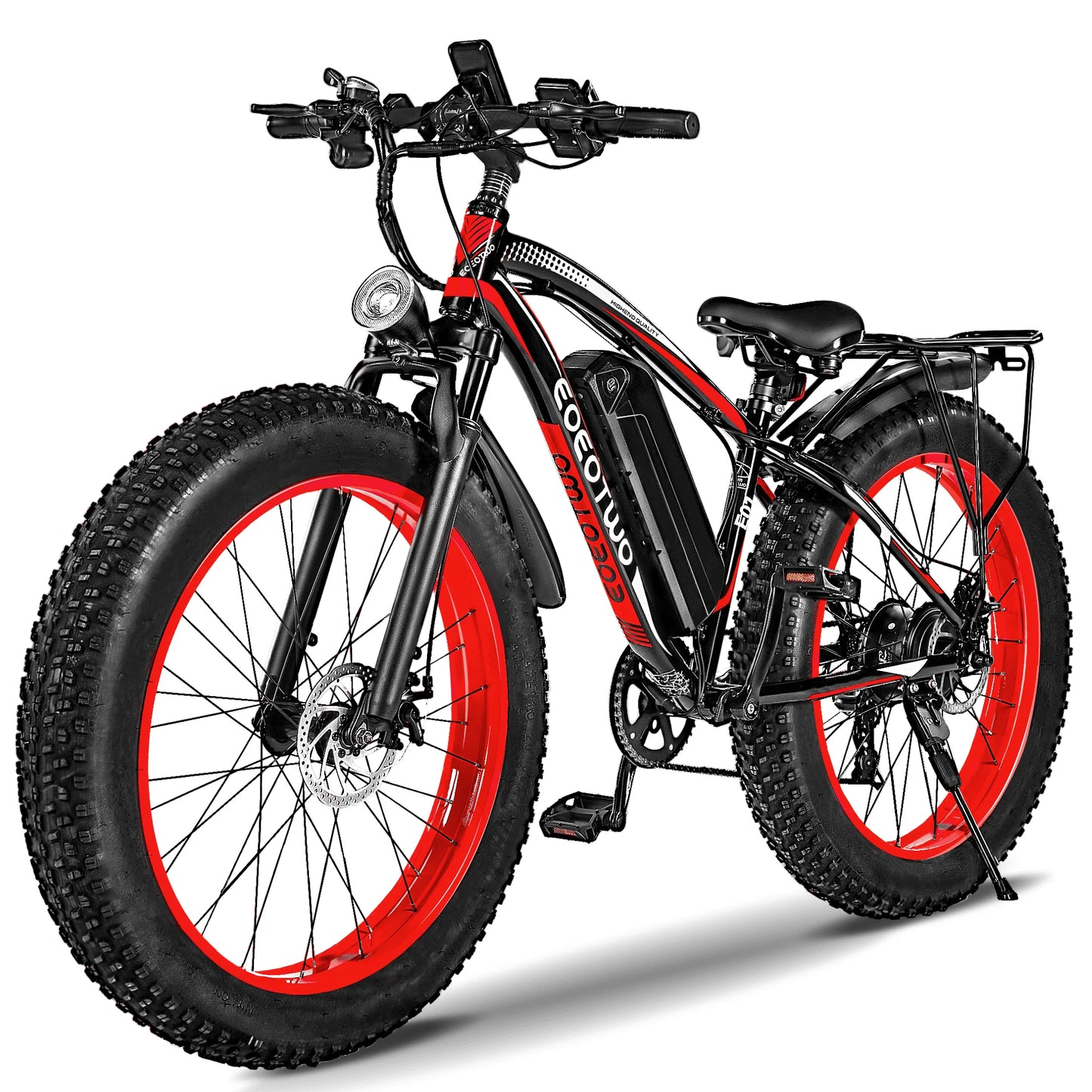 EOEOTWO 1500W Fat Tire Electric Mountain Bike All Terrain