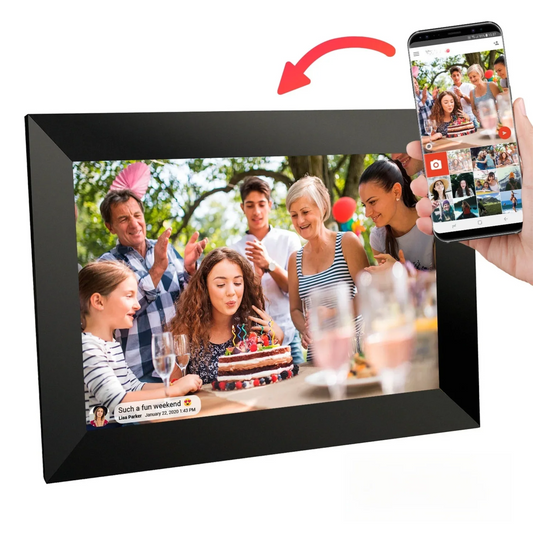 WiFi Digital Picture Frame 16GB Memory Touch Screen With Photo Sharing App
