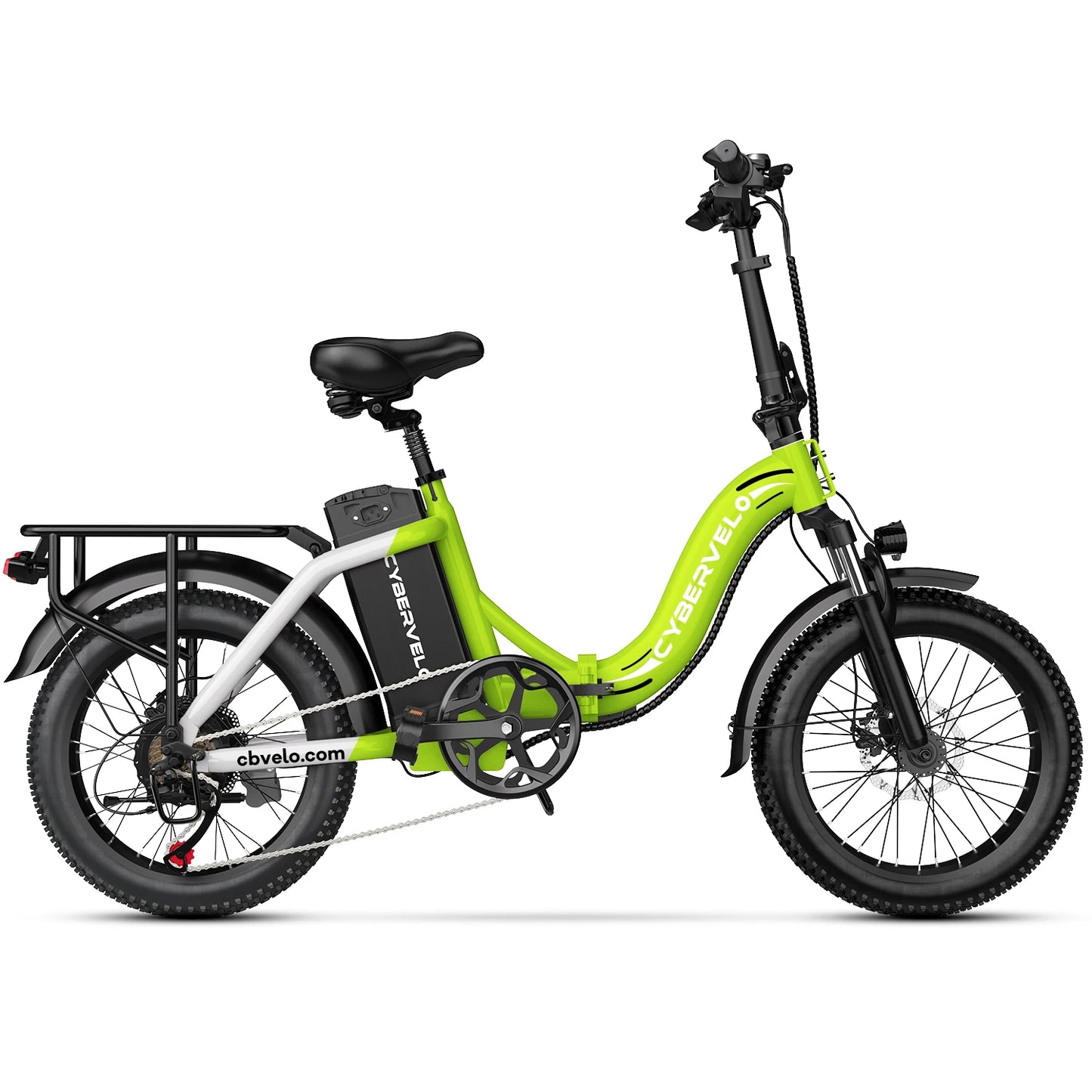 CYBERVELO Electric Fat Tire Off Road Foldable Bike EK4 EK5