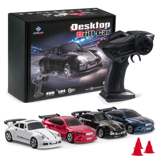Fremego 4WD RC Drift Car Remote Control Toy Racing Desk