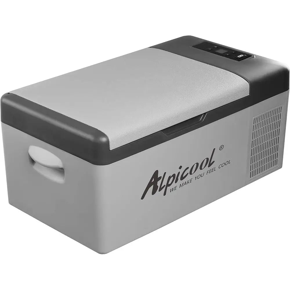 Portable Car Refrigerator With Temperature Control For Outdoor Use