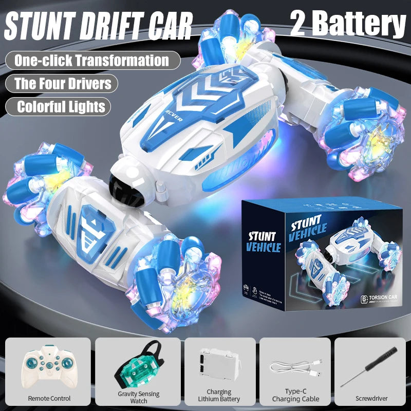 CONUSEACE RC Stunt Car Dual Remote Control Vehicle