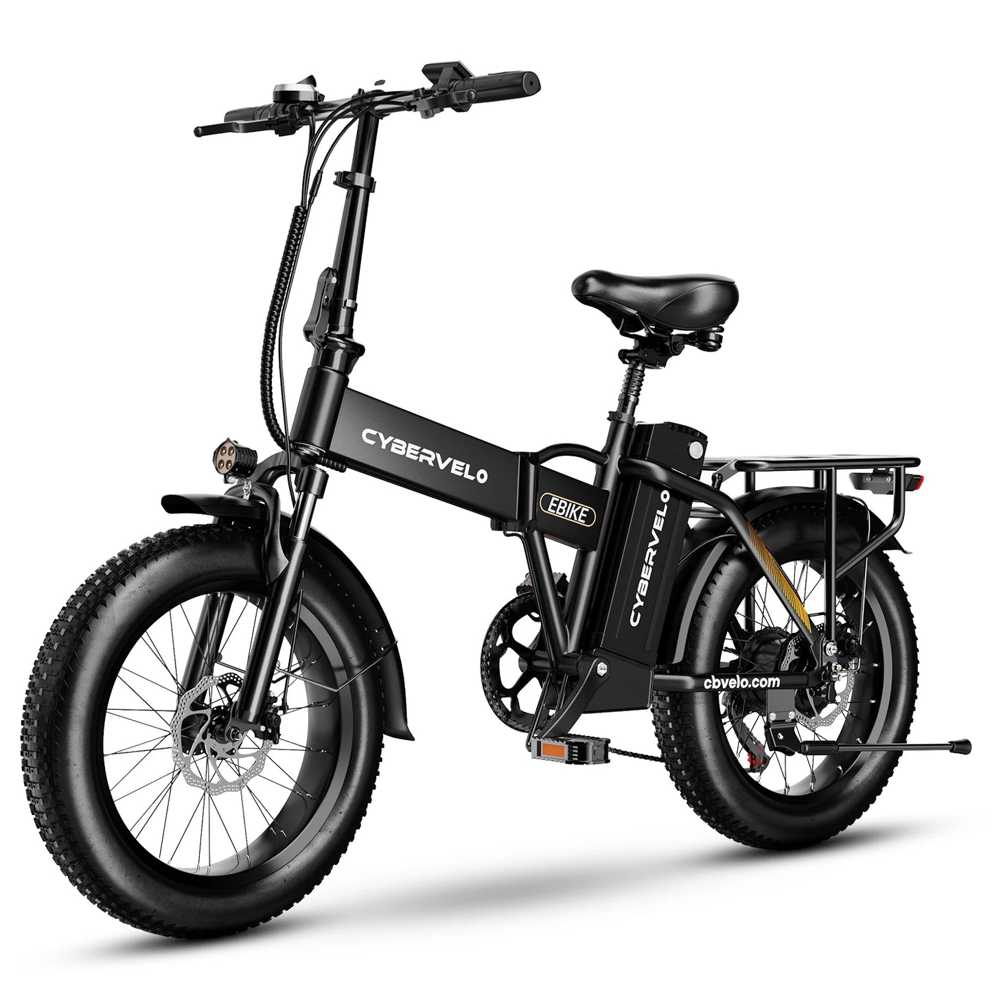 CYBERVELO Electric Fat Tire Off Road Foldable Bike EK4 EK5