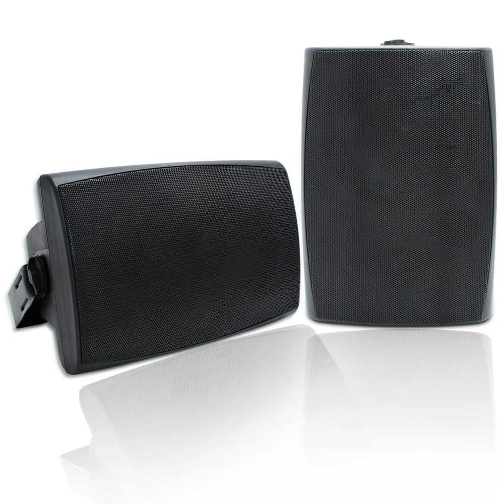 Herdio Outdoor Bluetooth Two Way Wall Mount Speakers Pair